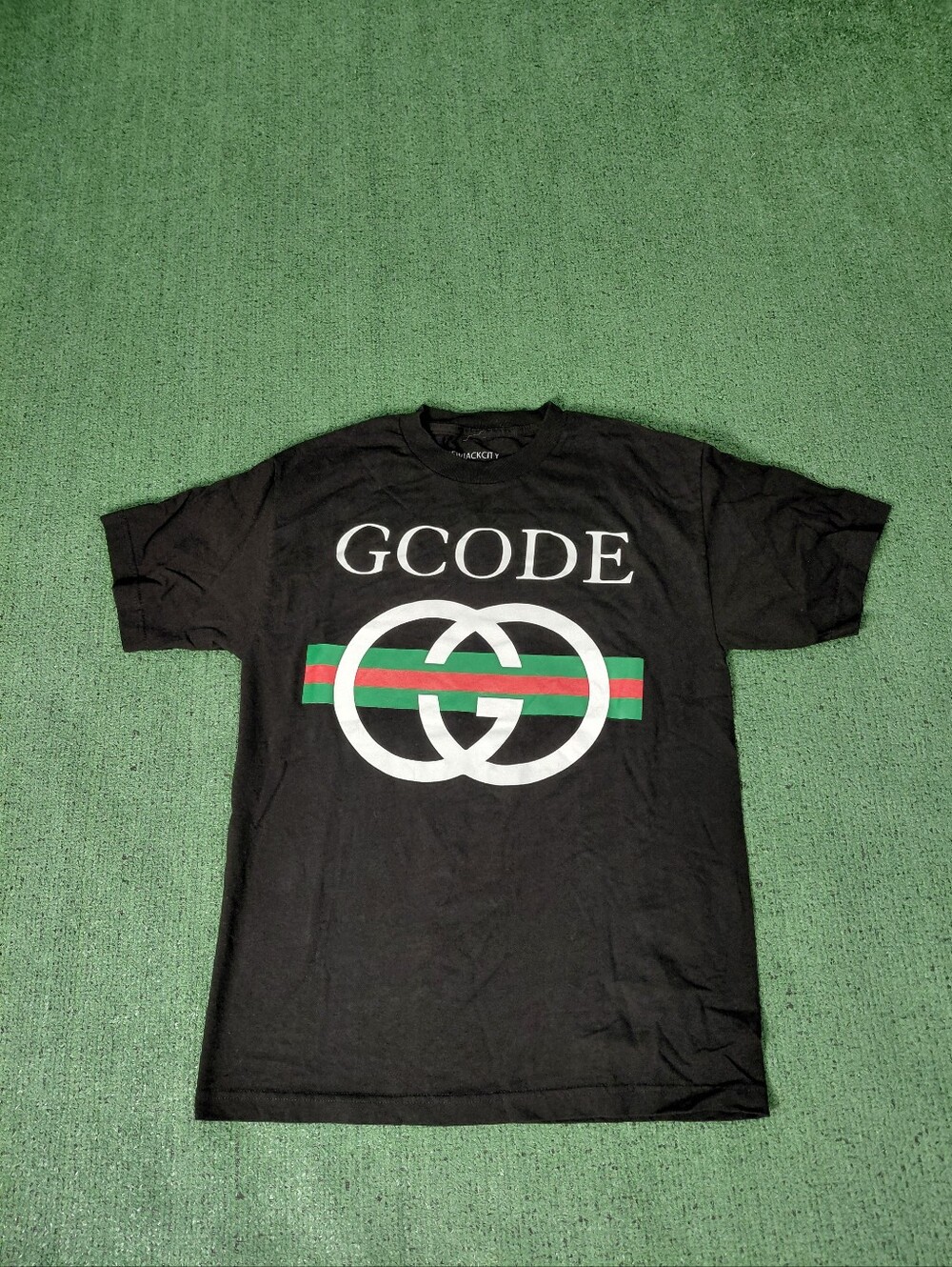 New Jack City "G-Code" Parody Black T Shirt Sz Medium